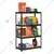Blueboy 48 x 24 x 12 Inches 4 Wooden Shelves Boltless Adjustable Multipurpose Rack